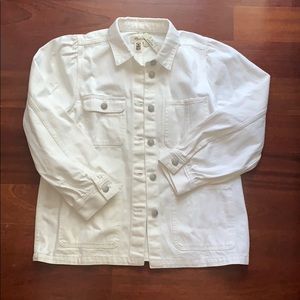 White Denim Jacket